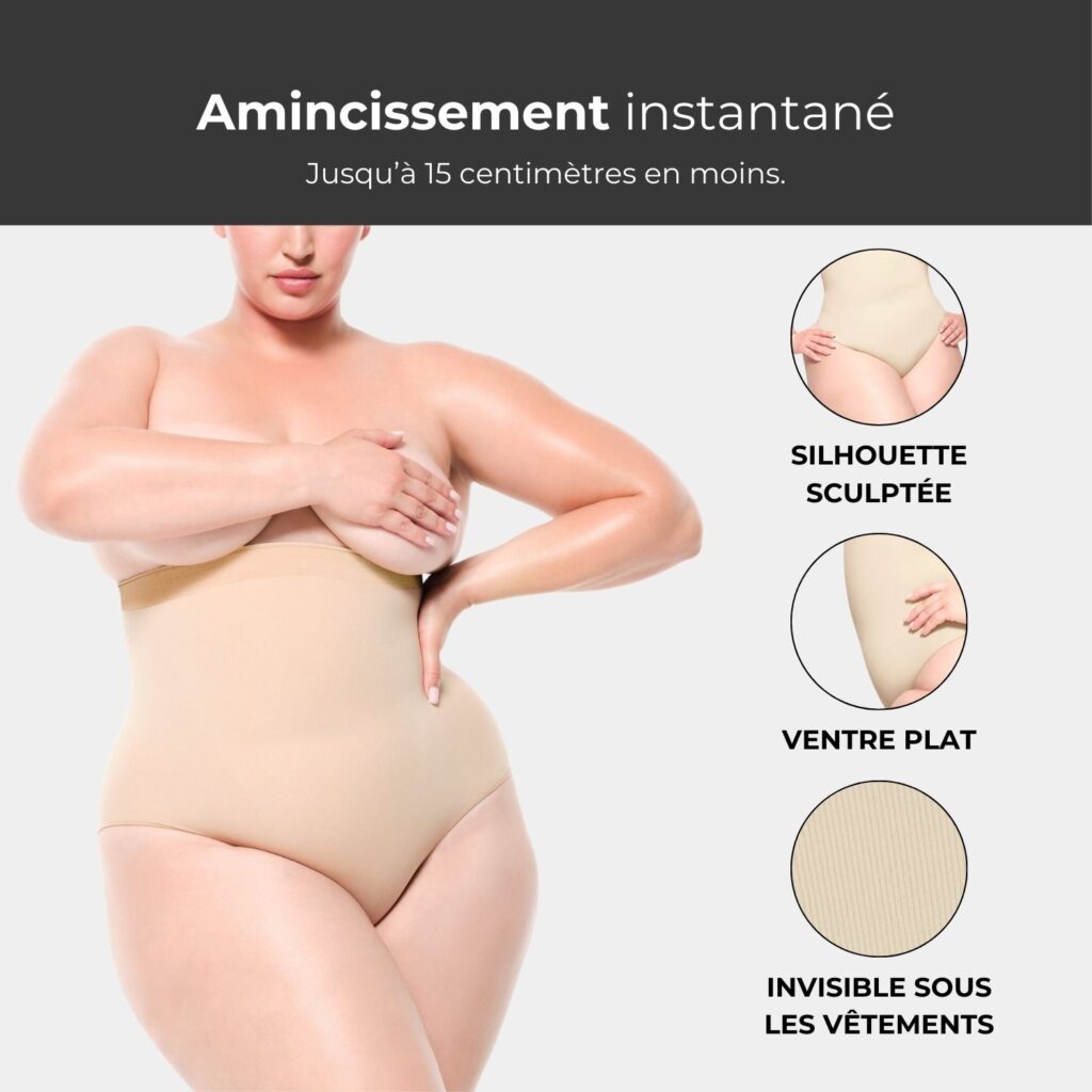 Culotte Ultra-Gainante Ceralia® - Ventre Plat.
